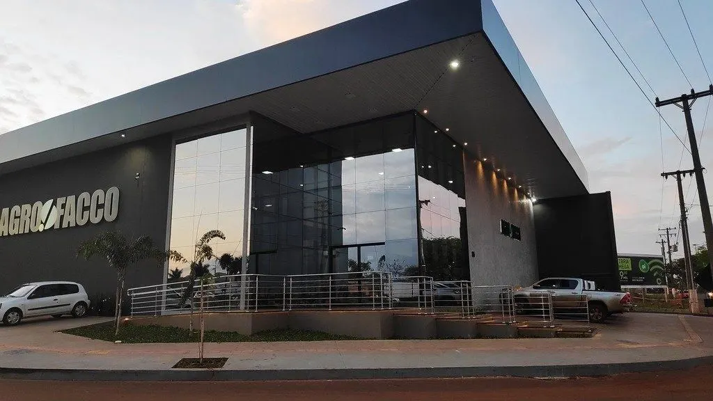 Fachada da loja Agrofacco em Dourados